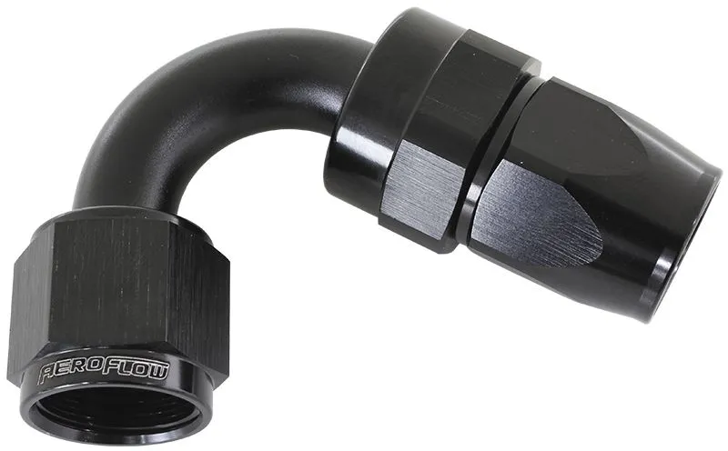 200 Series PTFE 120° Hose End -6AN AF204-06DBLK