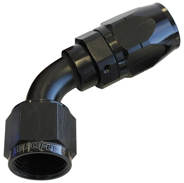 500 Series Cutter Swivel 60° Hose End -6AN AF508-06BLK