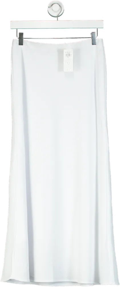 Abercrombie & Fitch White Midi Skirt UK XS