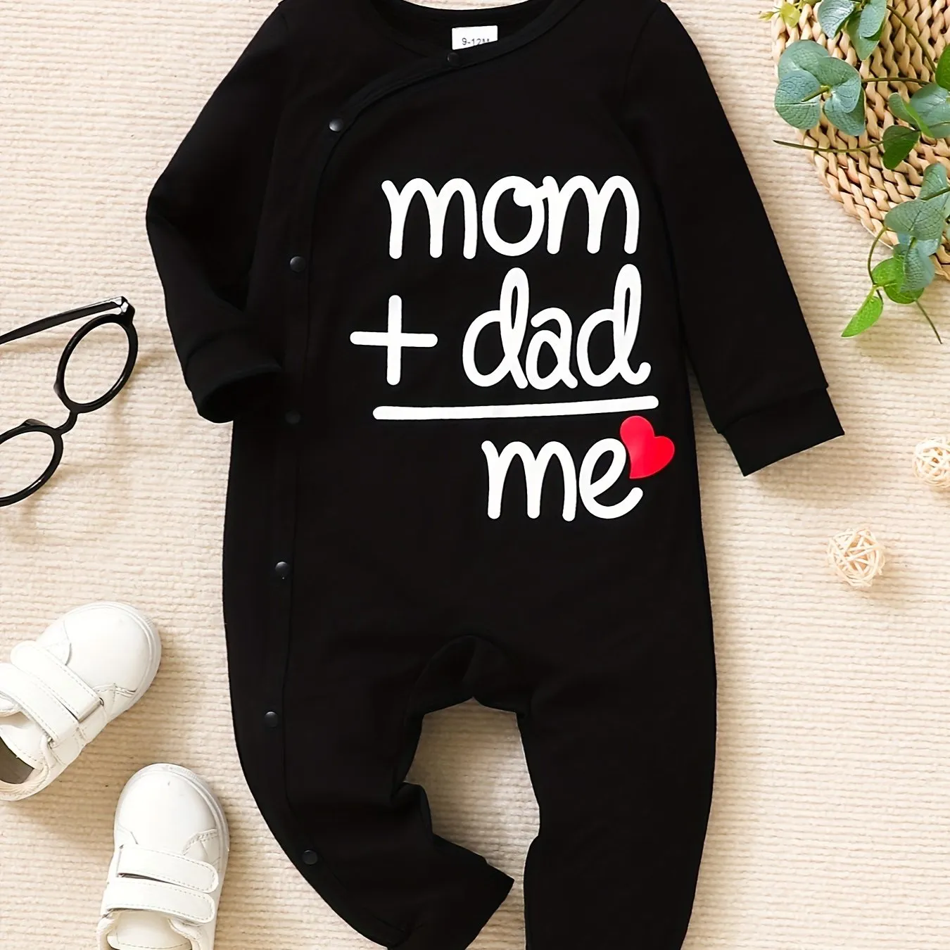 Adorable Romper momdadme Letter Printed  Baby BoysGirls