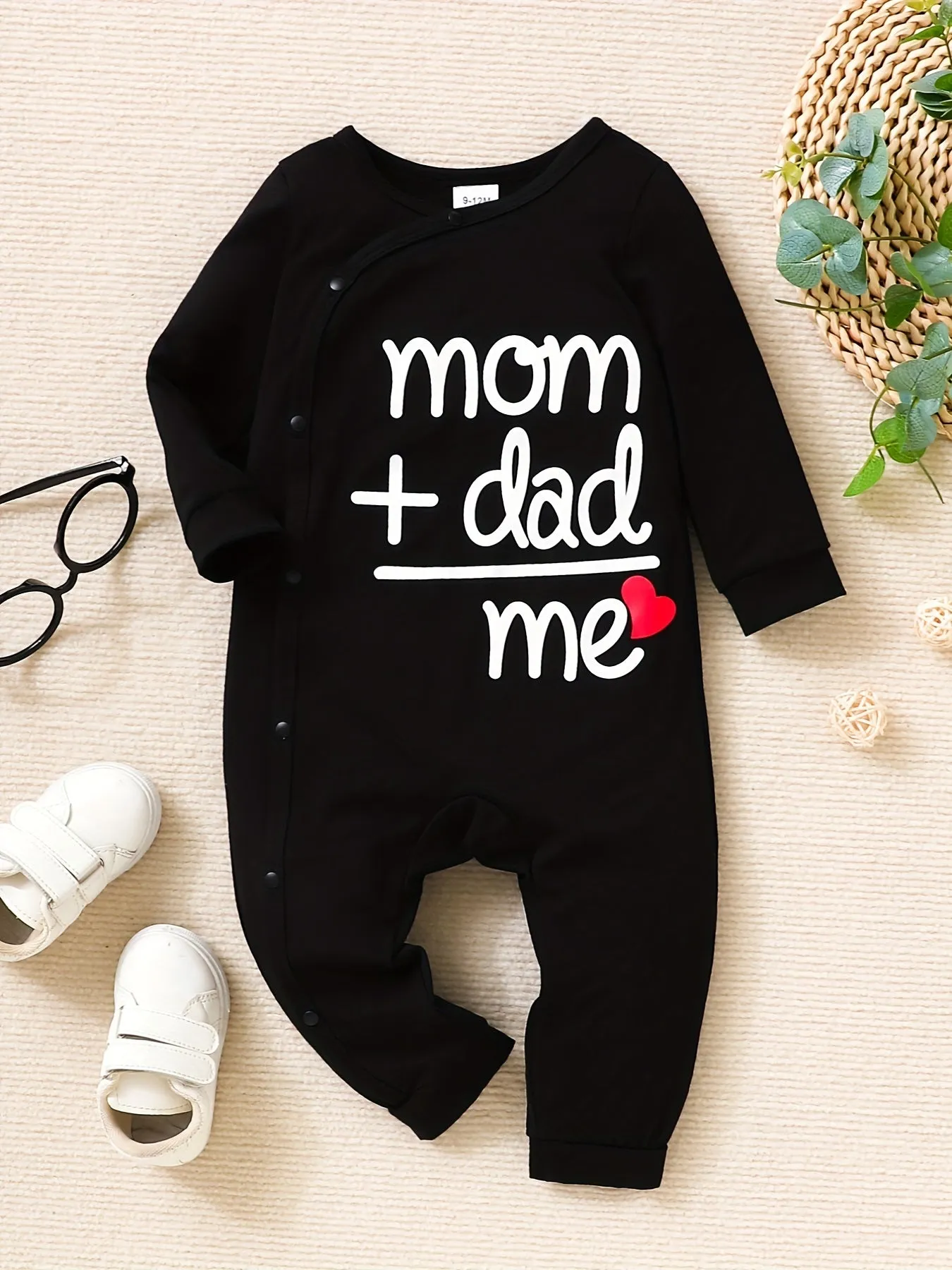 Adorable Romper momdadme Letter Printed  Baby BoysGirls