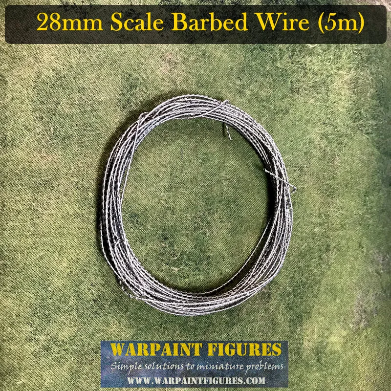 Barbed Wire|Razor Wire 15mm-28mm Scale 5m