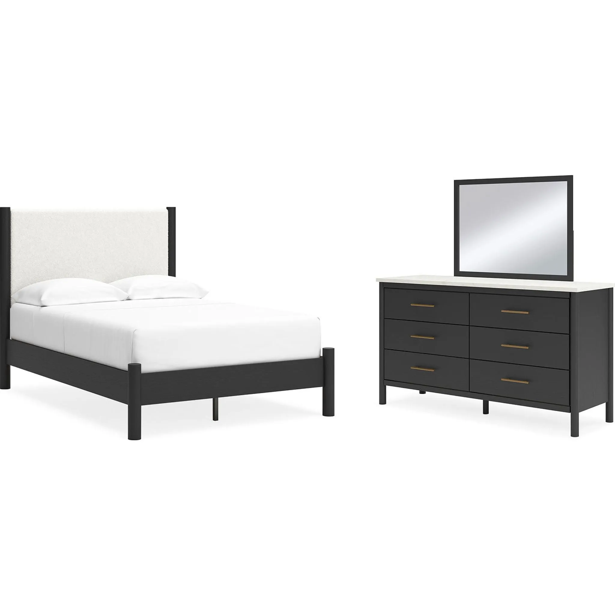 Cadmori 5 Piece Full Platform Bedroom