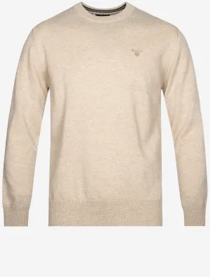 Cashmere Crew Neck Sweater Sand Melange