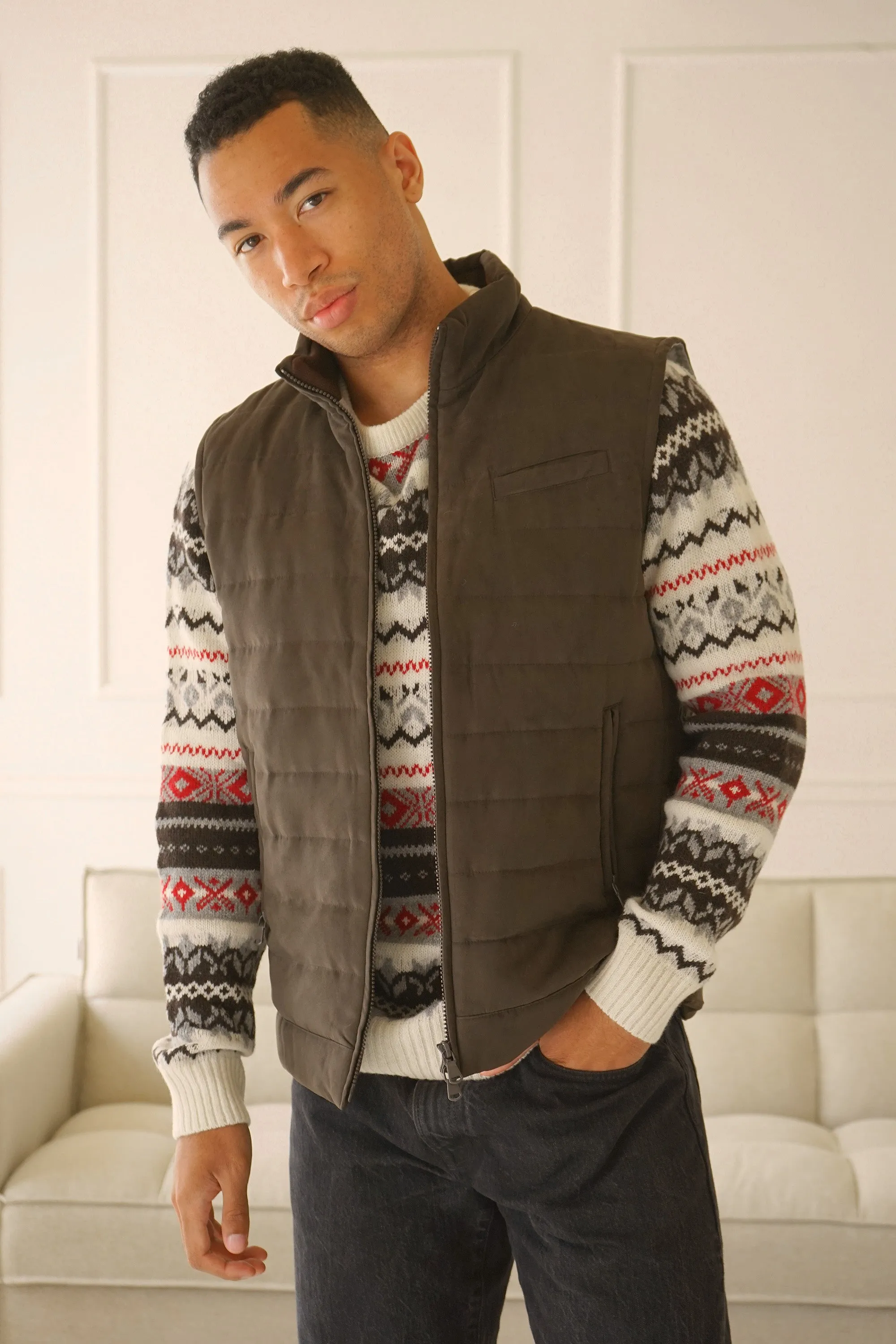 Chester Brown Fairisle Sweater