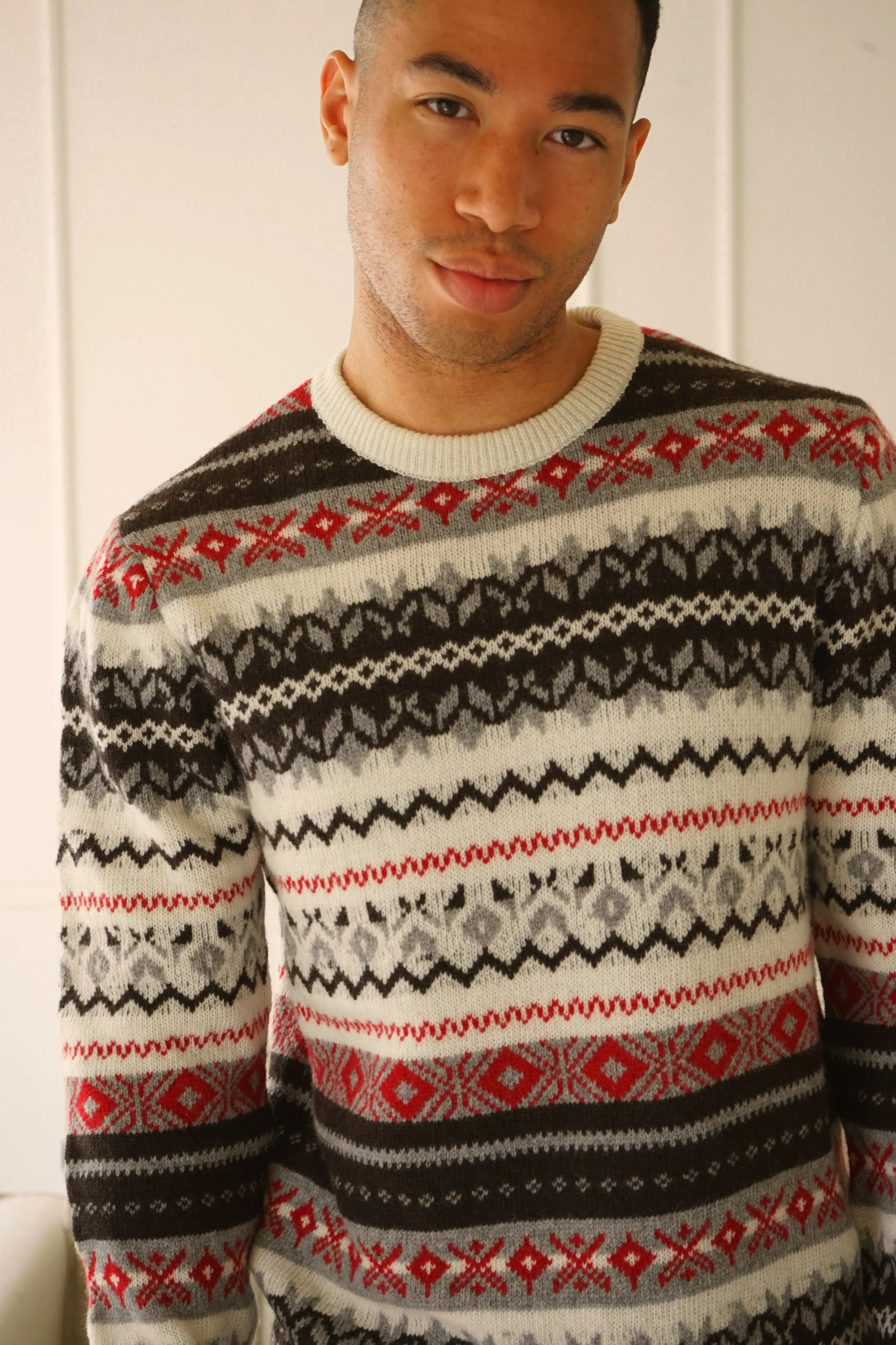 Chester Brown Fairisle Sweater