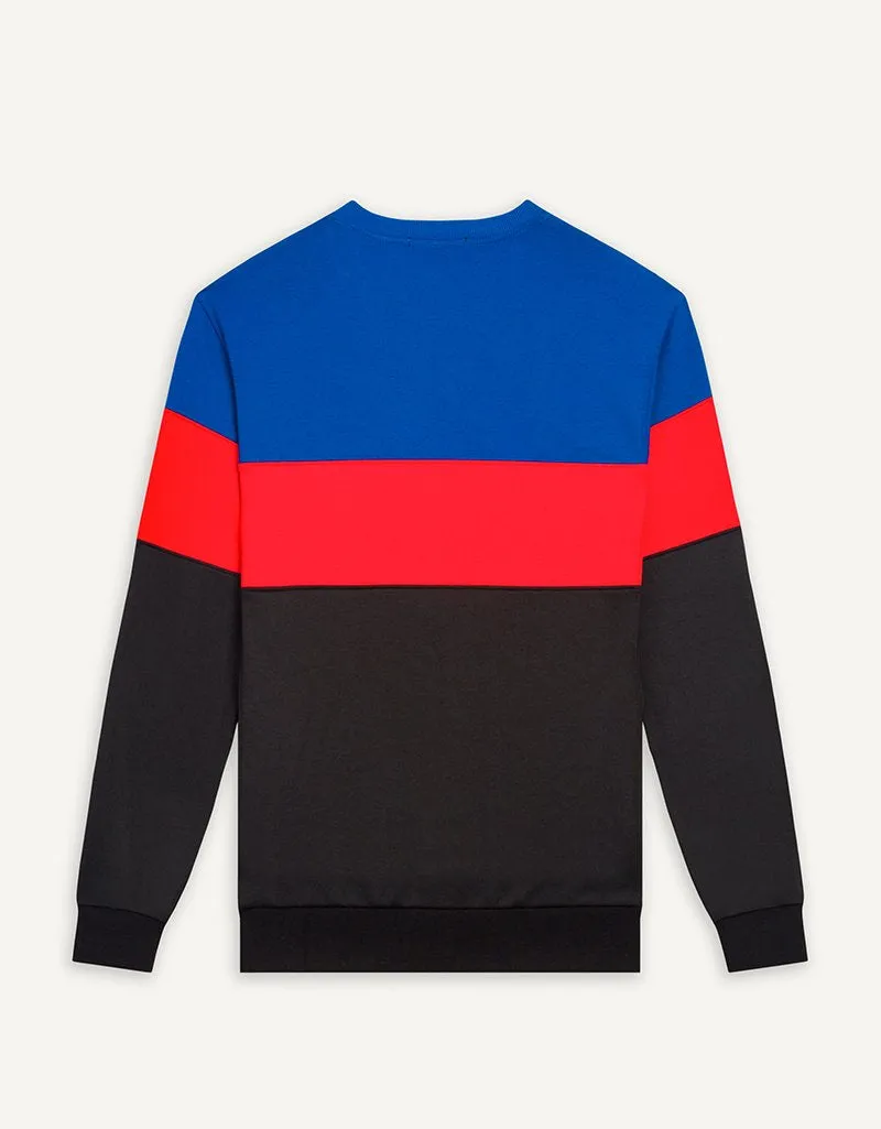 Cluster Colorblock Pullover