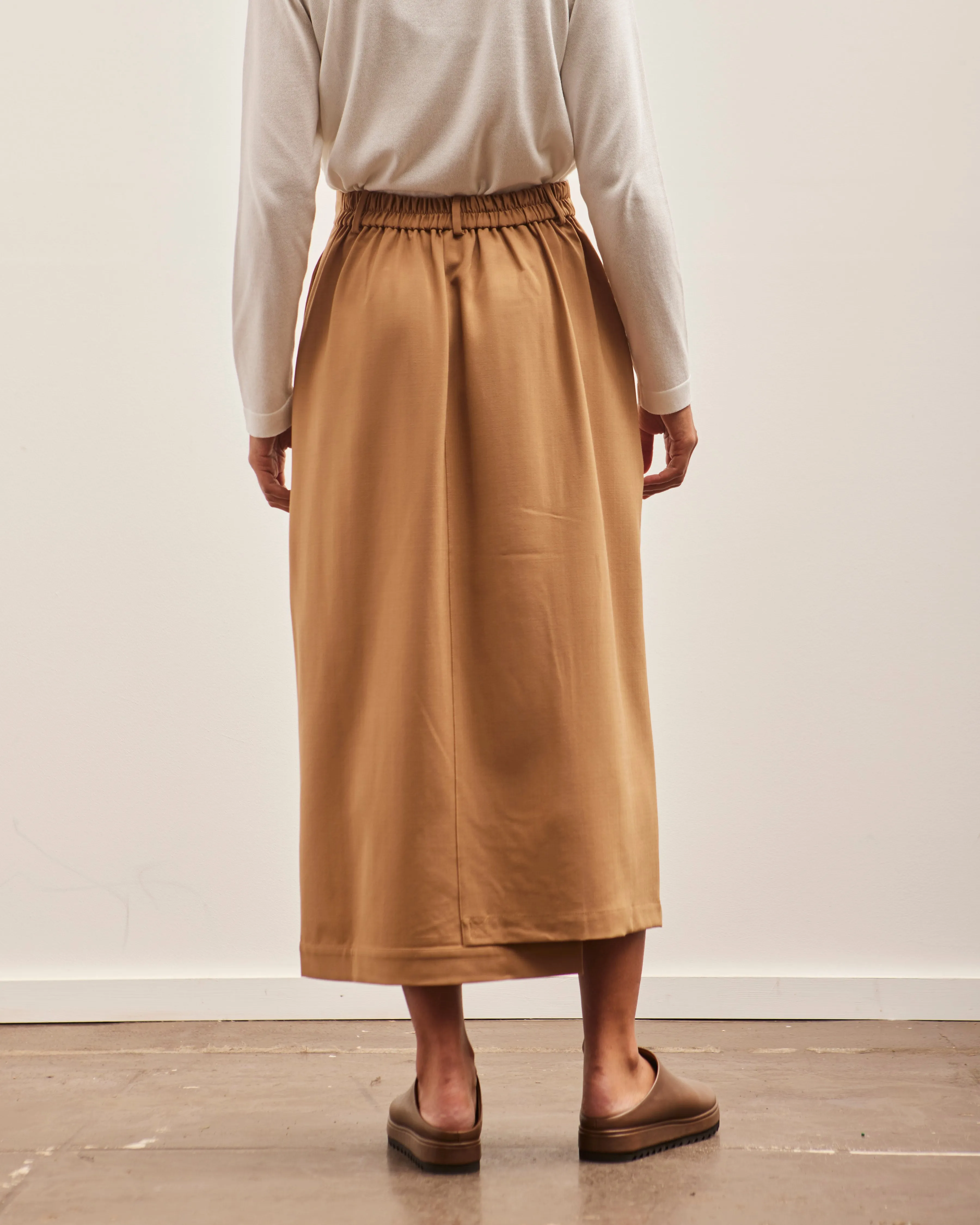 Cordera Tailoring Skirt, Camel