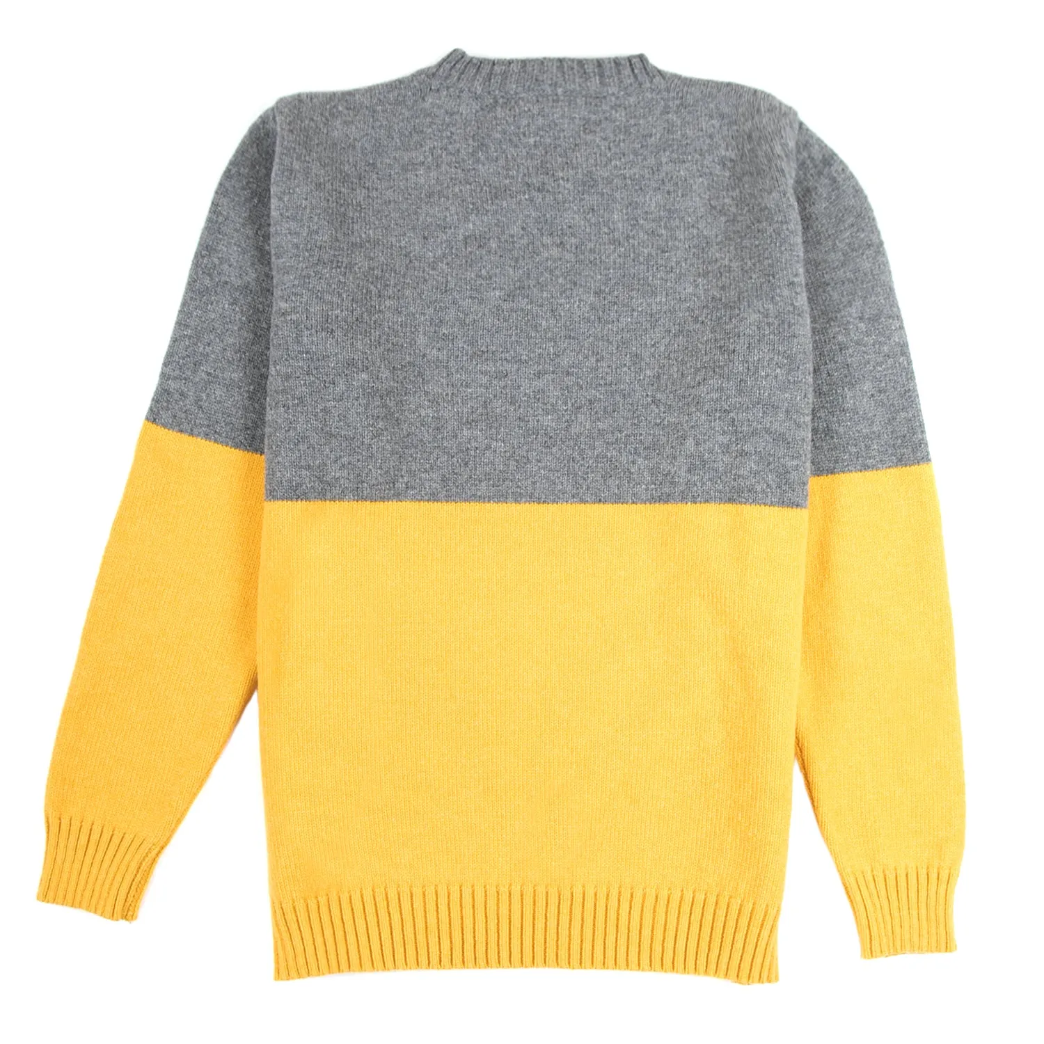 Country of Origin - Updown Lambswool Crew - Yellow