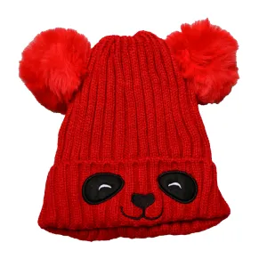 Cute Panda Winter Beanie Knit Beanie For Kids