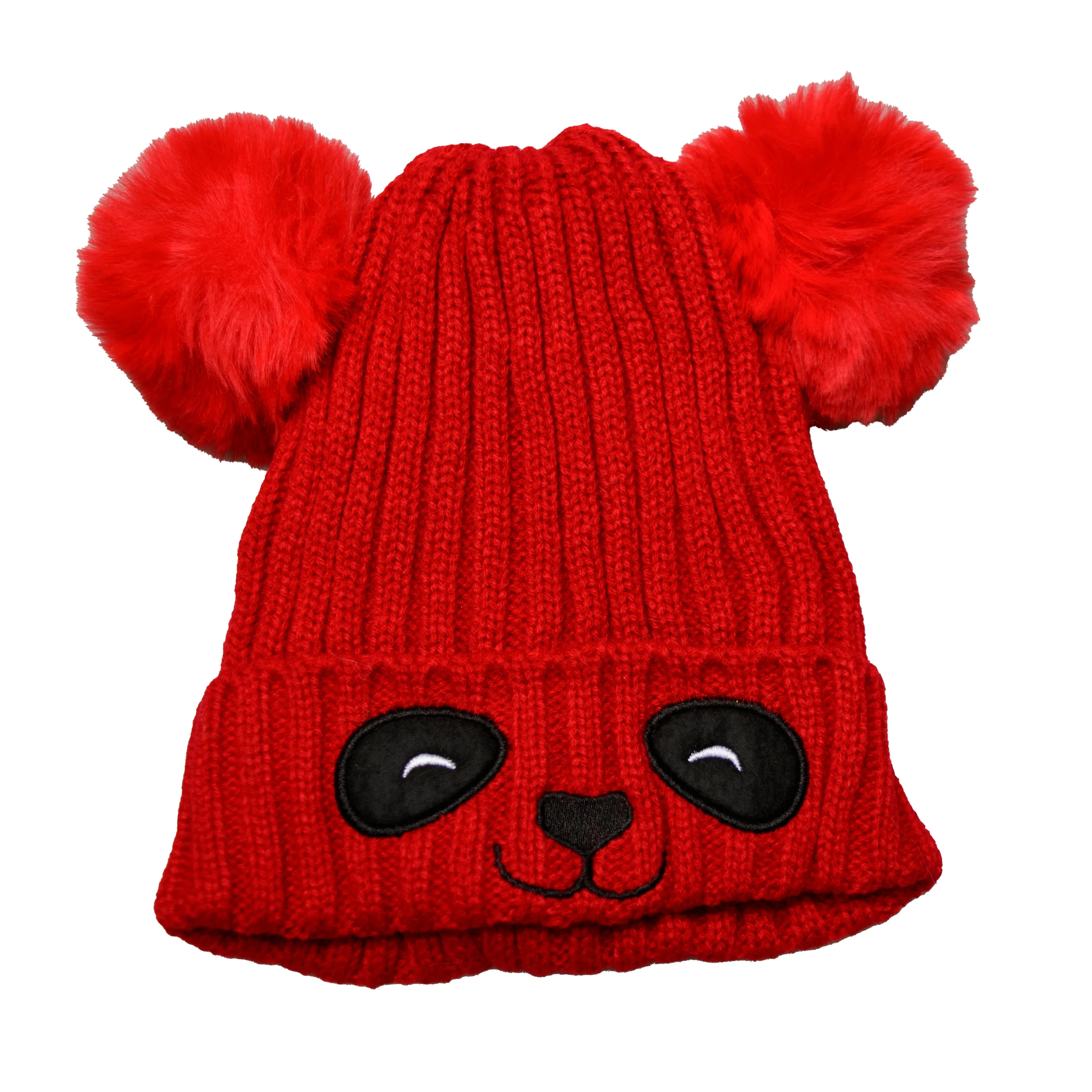 Cute Panda Winter Beanie Knit Beanie For Kids