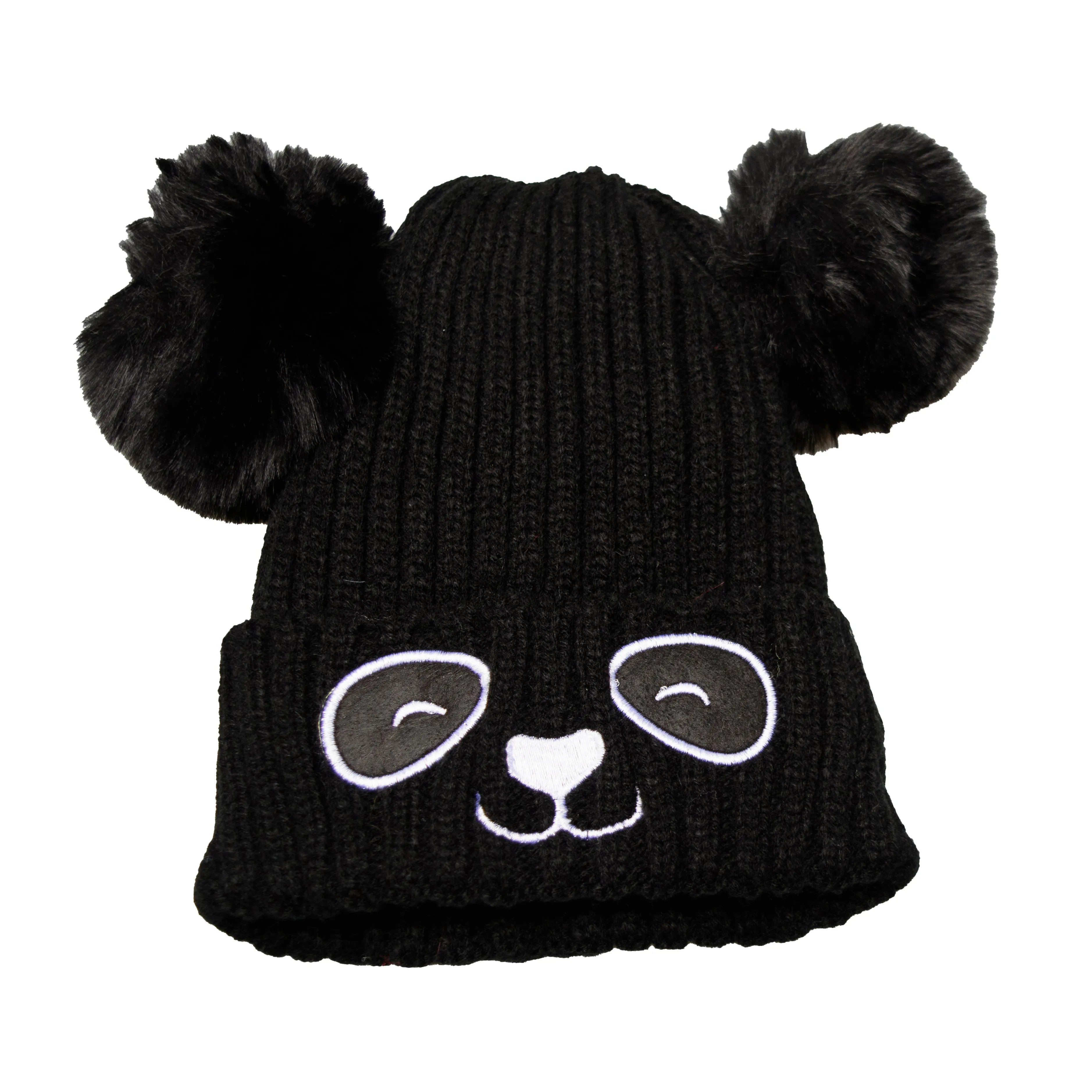 Cute Panda Winter Beanie Knit Beanie For Kids