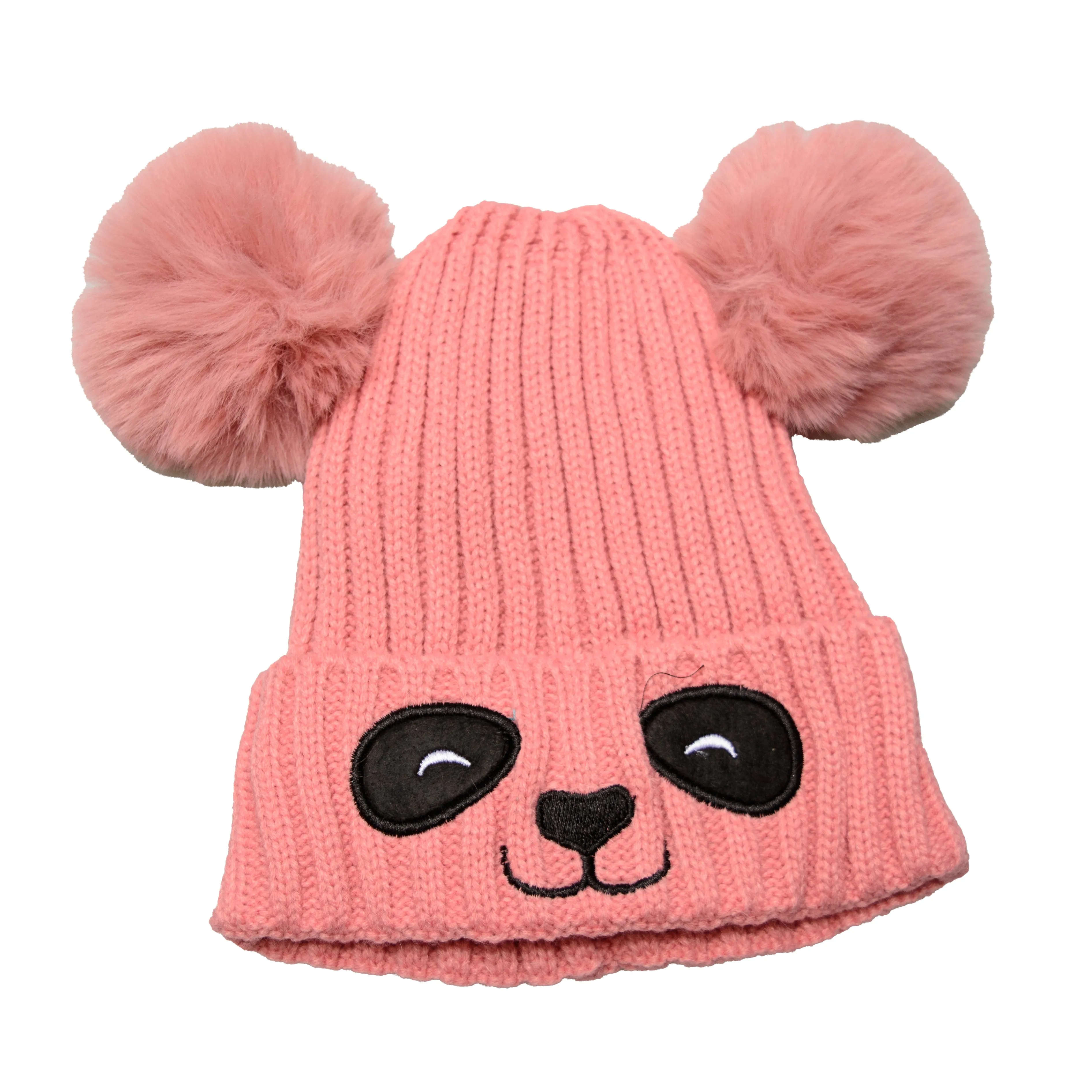 Cute Panda Winter Beanie Knit Beanie For Kids