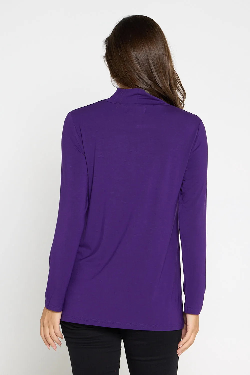 Deb Bamboo Skivvy - Eggplant