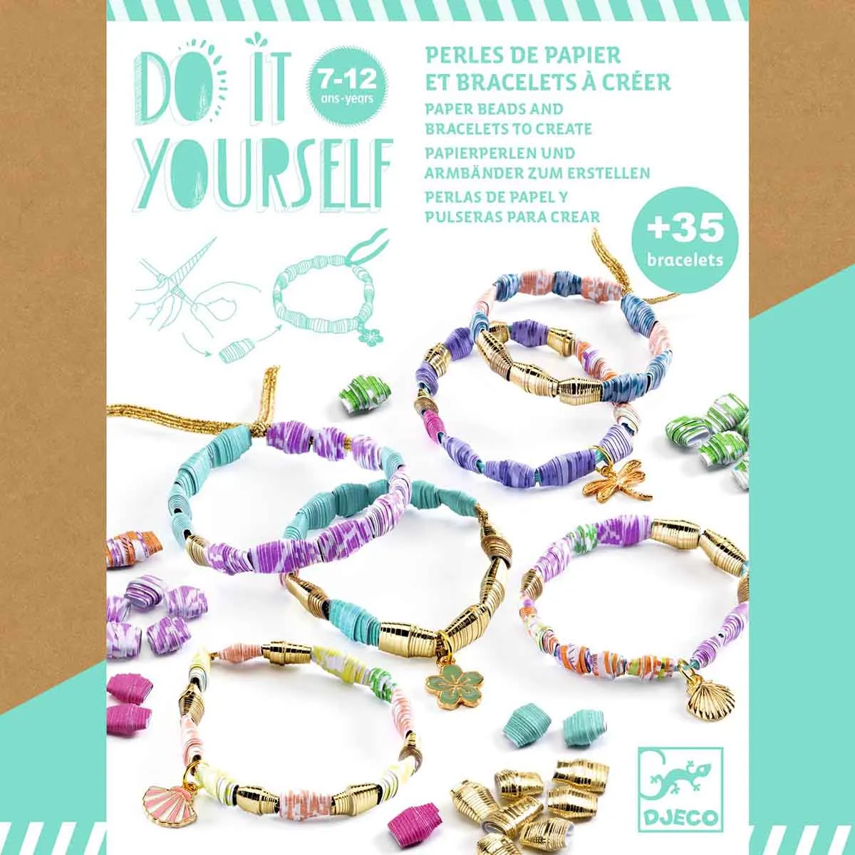 DIY Bracelet - Stylish & Golden