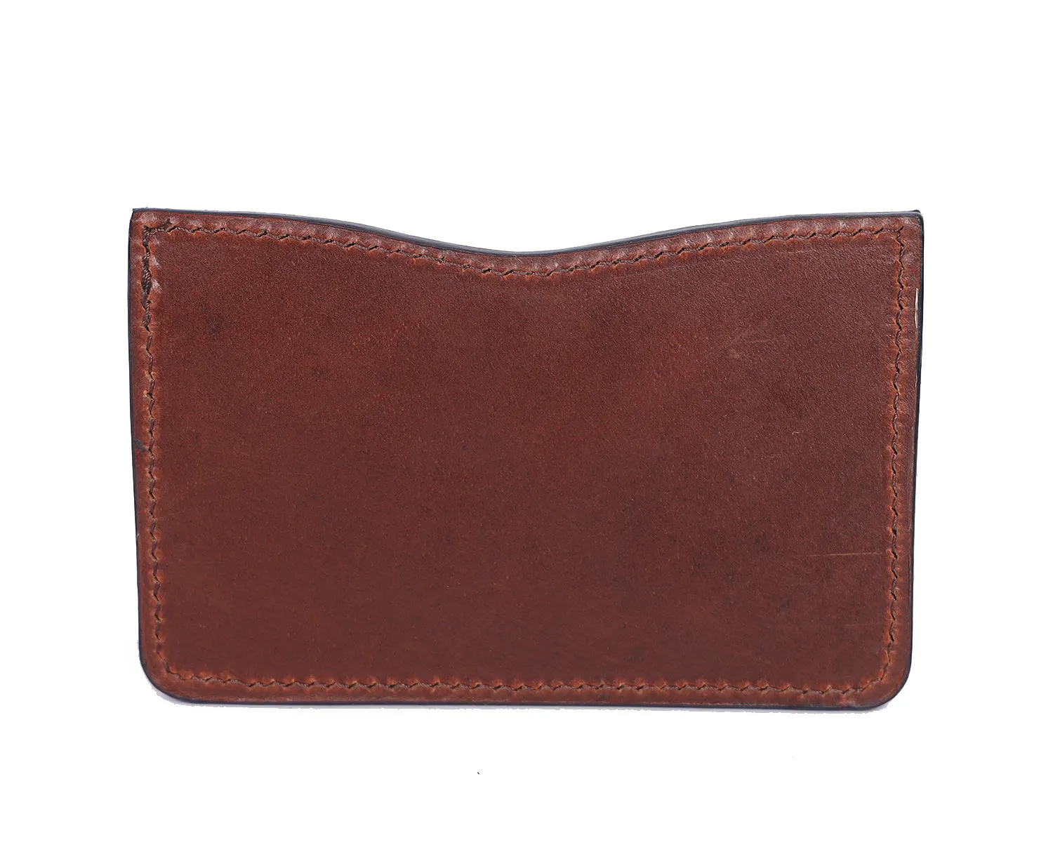 Elegant Brown Leather Card Holder: A Stylish Essential for Your Cards.ART:-LA-1463