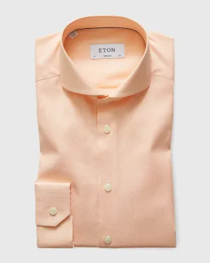 ETON 34457351145 RUST SLIM SC SHIRT