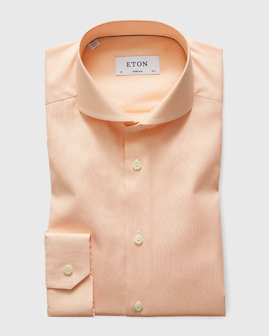 ETON 34457351145 RUST SLIM SC SHIRT