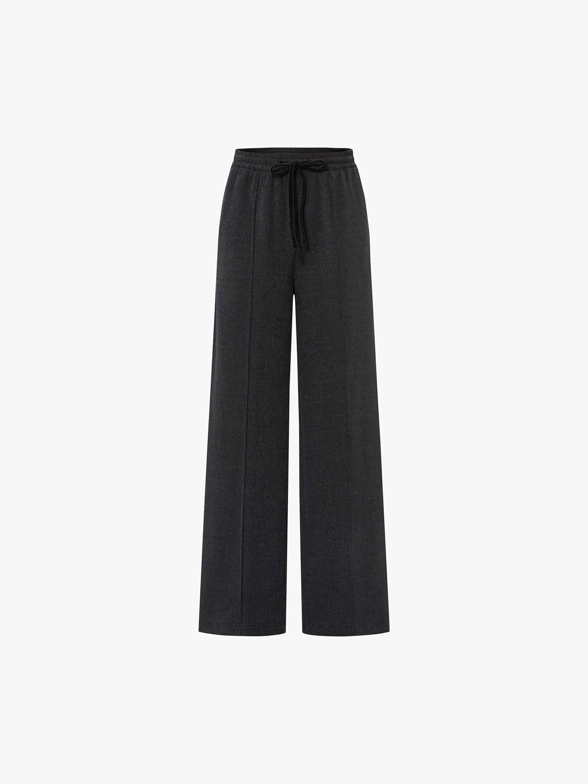 Front Seams Corduroy Pants