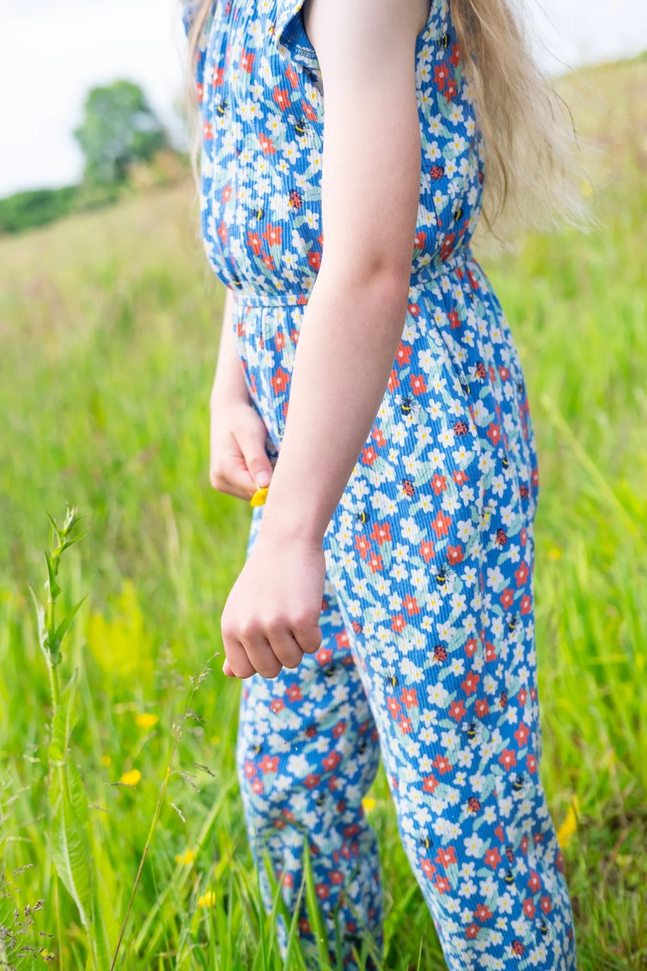 Frugi Jolee Jumpsuit - Floral Fun