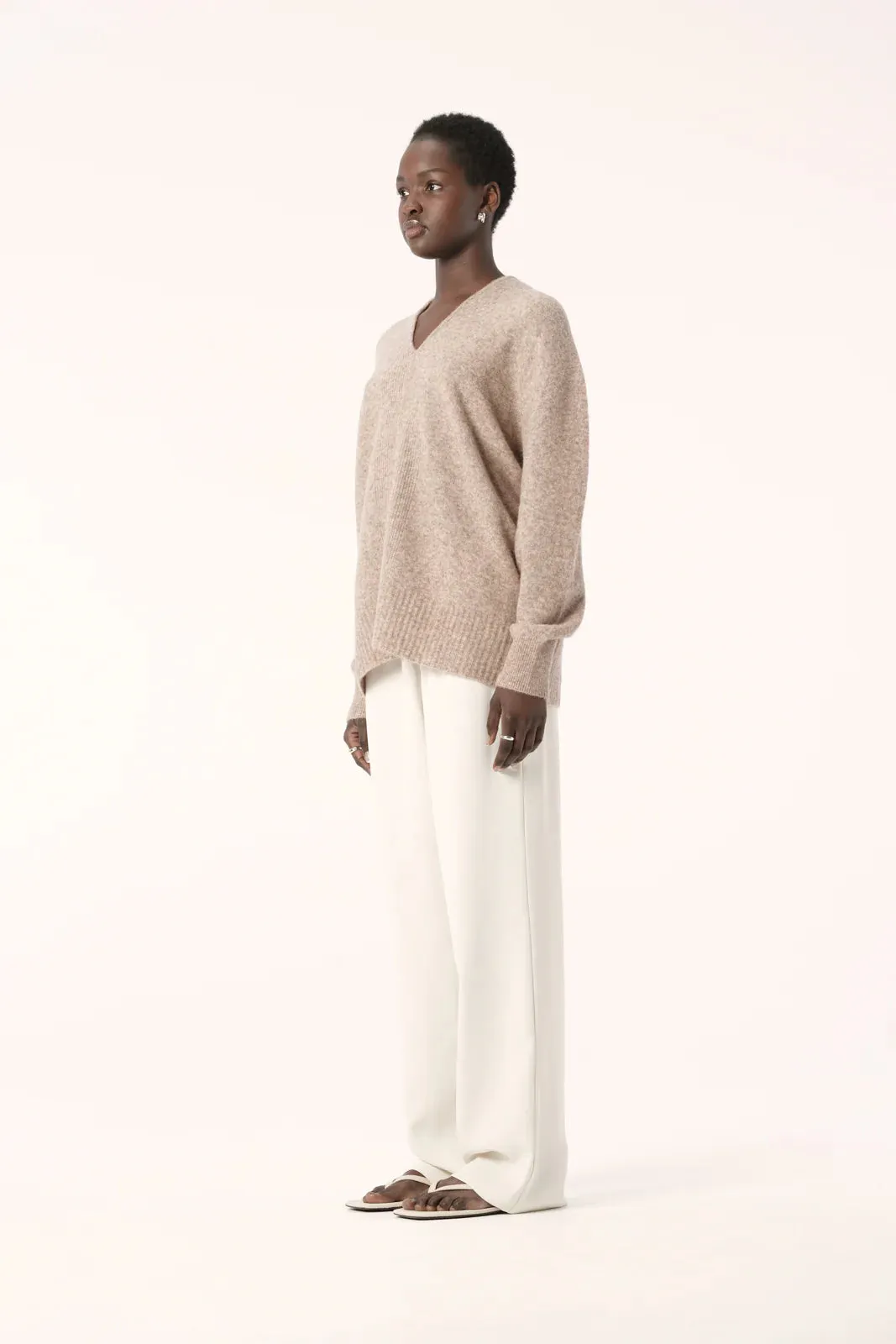 FUMI KNIT | Taupe Marle