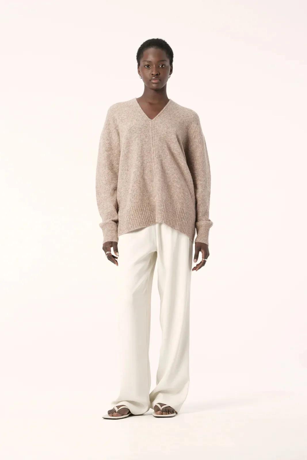 FUMI KNIT | Taupe Marle