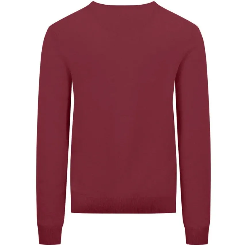 Fynch Hatton - 3XL, Crew Neck Jumper, Ruby Red