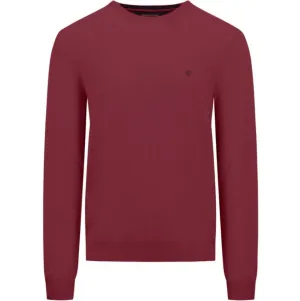 Fynch Hatton - 3XL, Crew Neck Jumper, Ruby Red