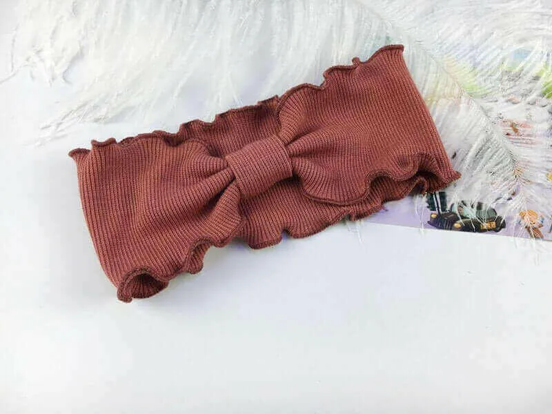 Girl Stylish Bowknot Headband Twist Hairband Bow