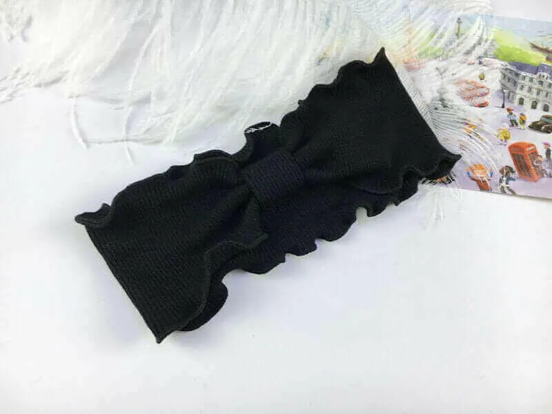 Girl Stylish Bowknot Headband Twist Hairband Bow