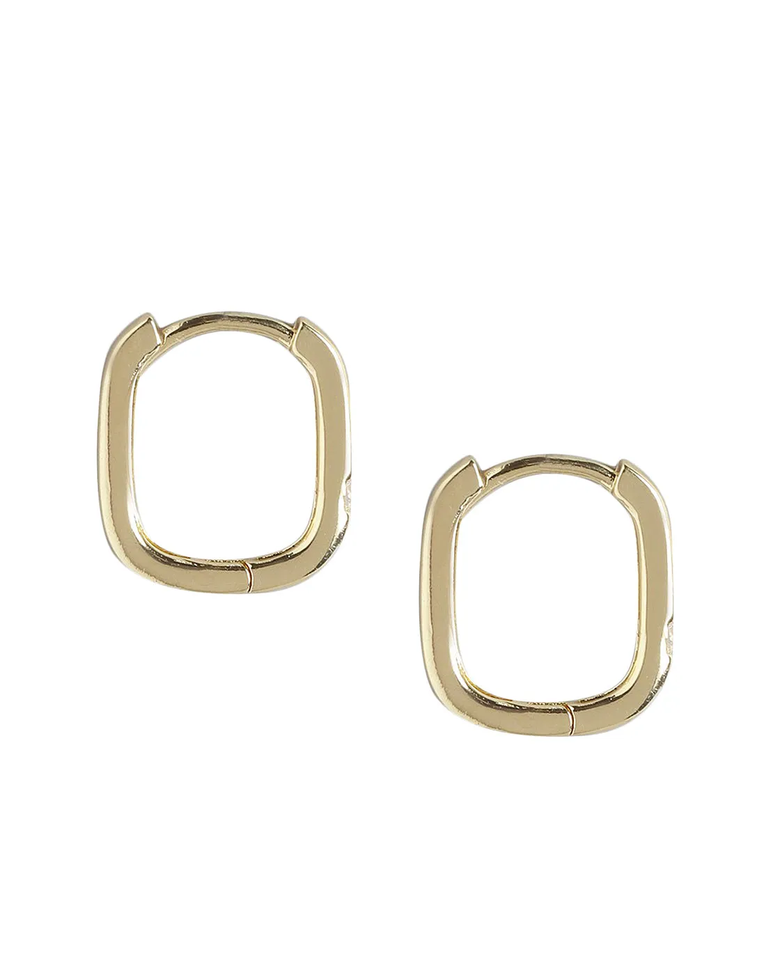 Gold Plated Stylish Hoop Earring For Women