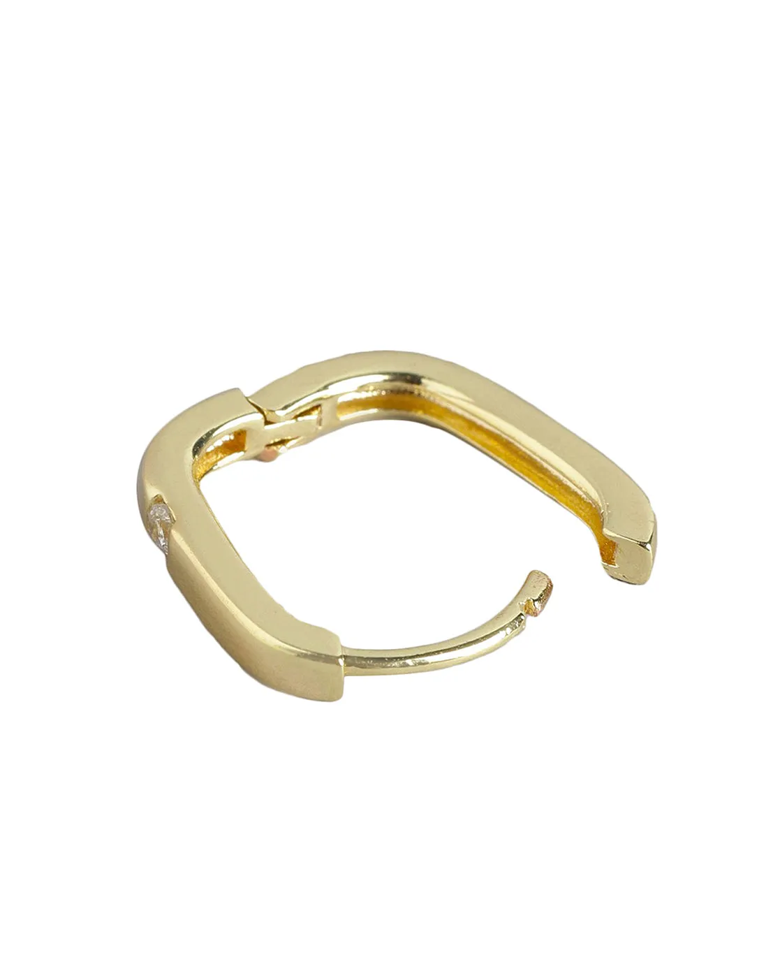 Gold Plated Stylish Hoop Earring For Women