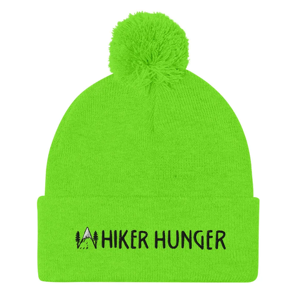 Hiker Hunger Pom Pom Knit Cap