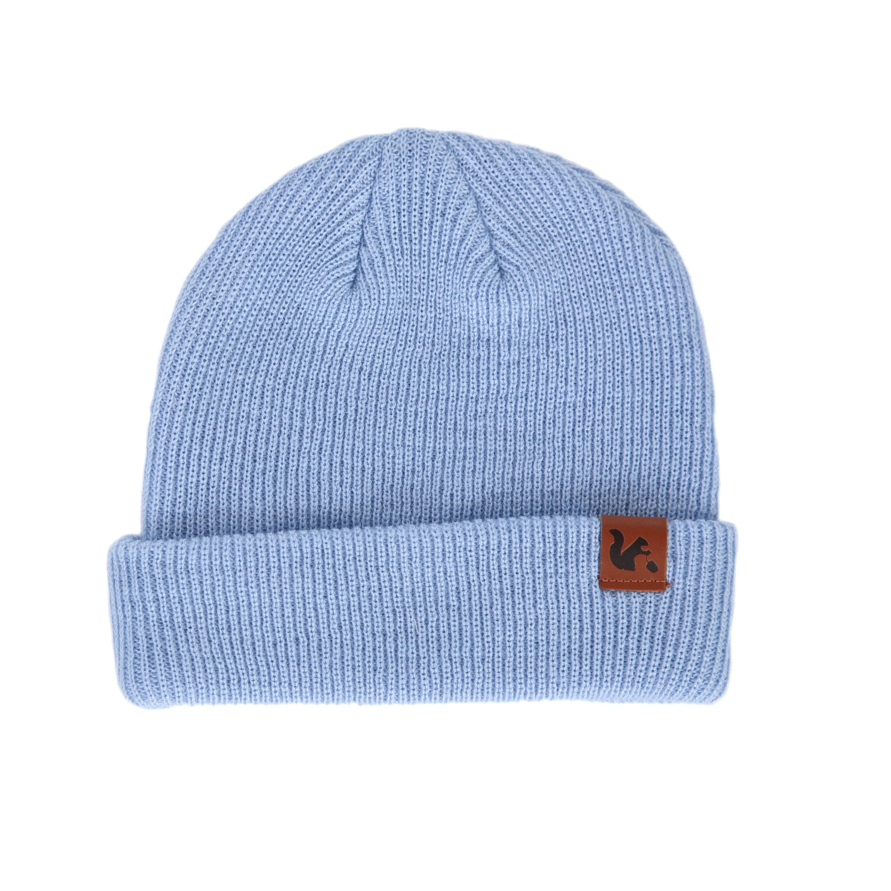 Hipster Merino Beanie Dusty Blue