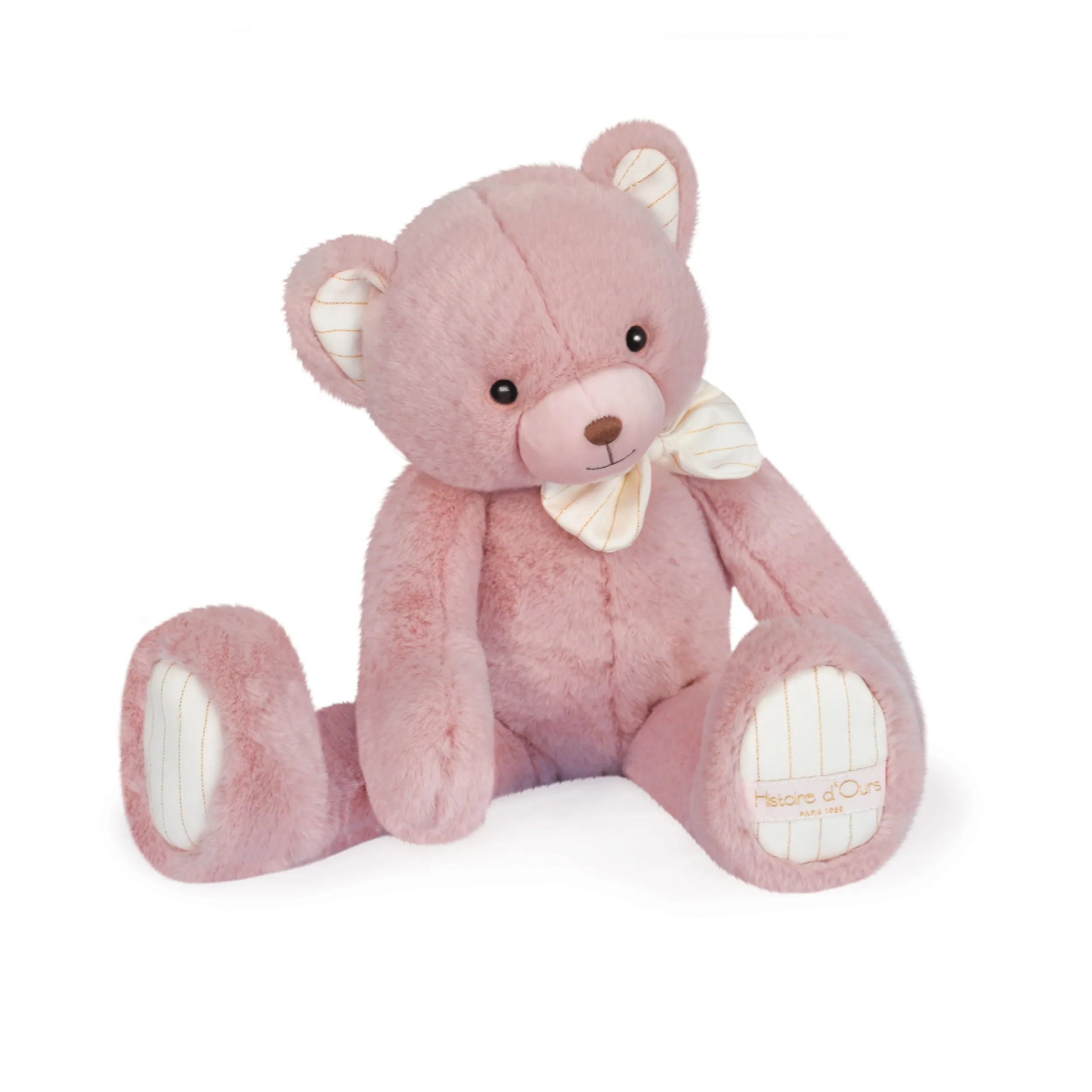 Histoire D’ours Preppy Chic: Pink Bear