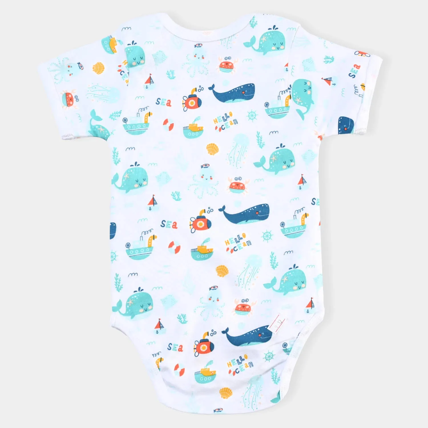 Infant Boys Cotton Poplin Romper Set-mIX