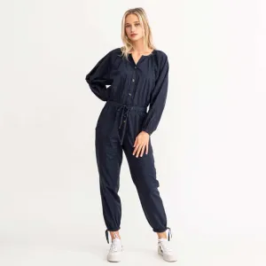 Kerri Rosenthal - Savannah Jumpsuit in Indigo