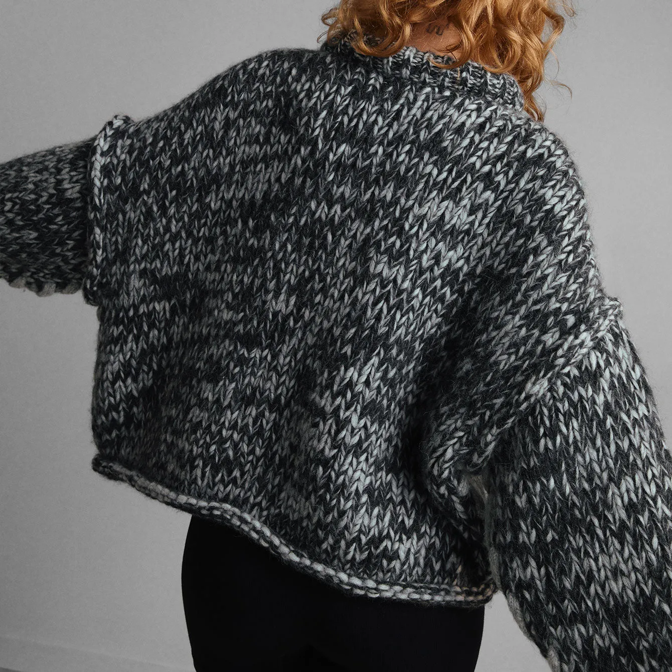 Lofty Wool Whip Stitch Pullover