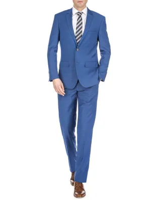 Men's Traveler Check Slim Fit Suits