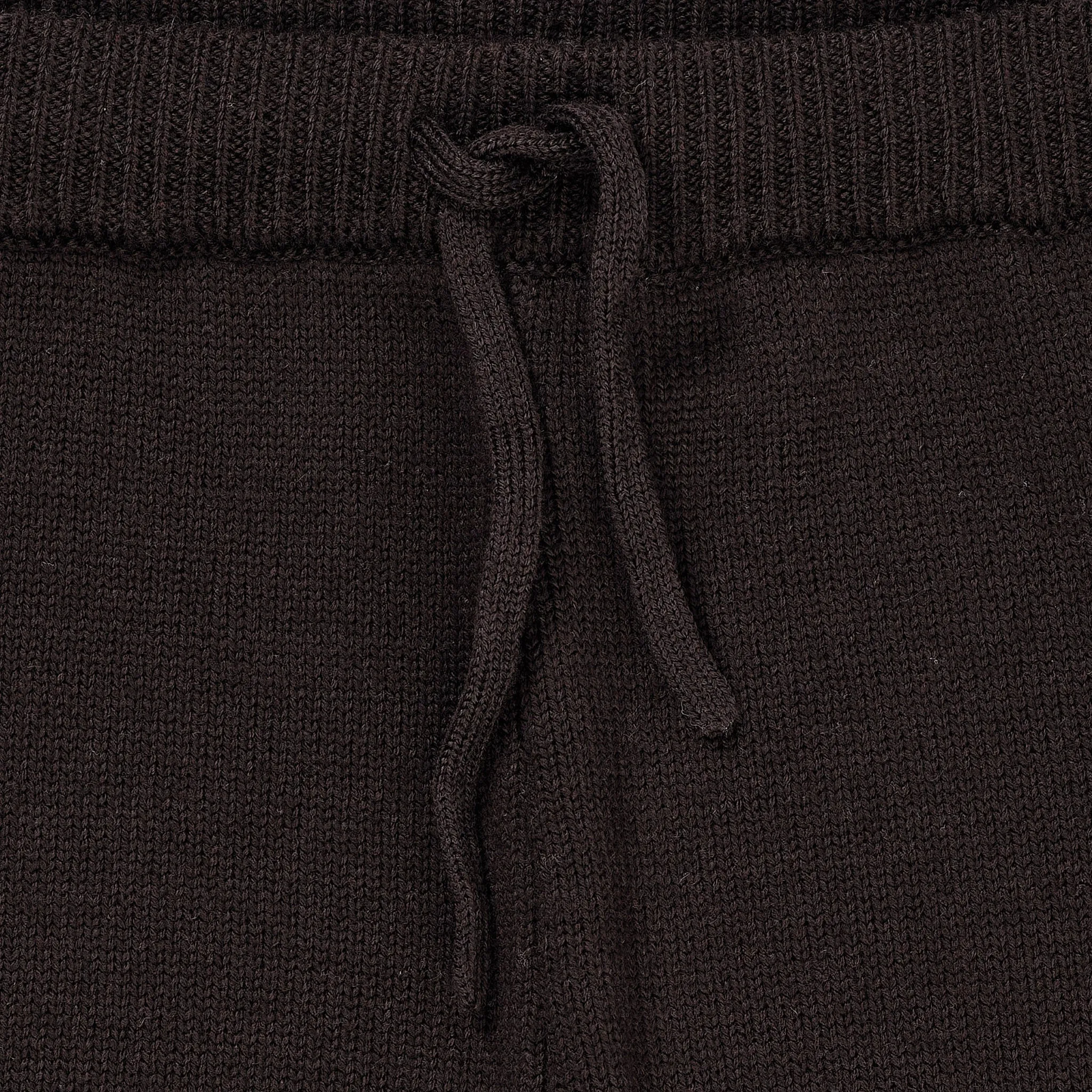 MERINO COZY PANT - DK BROWN