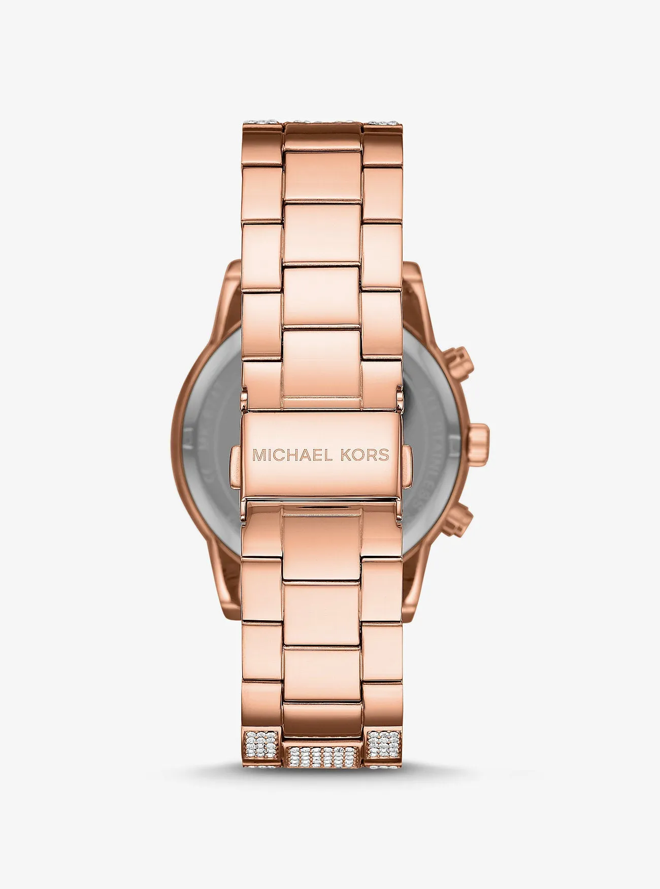 Michael Kors Rose Gold Ritz Pavé Watch, Pink