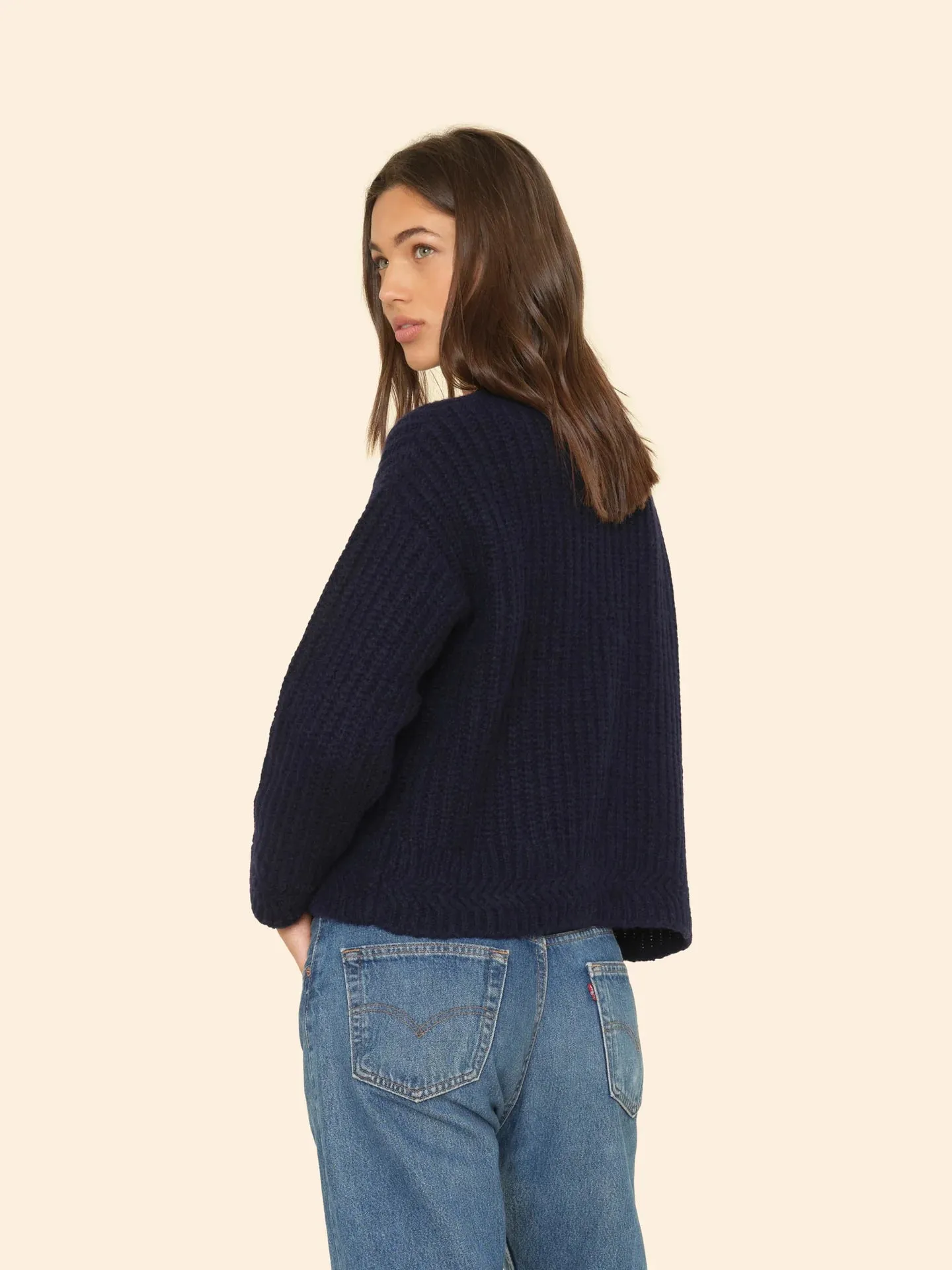 Milli Sweater in Navy Blue