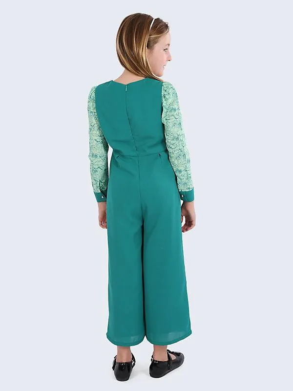 One Friday Green Jumpsuit