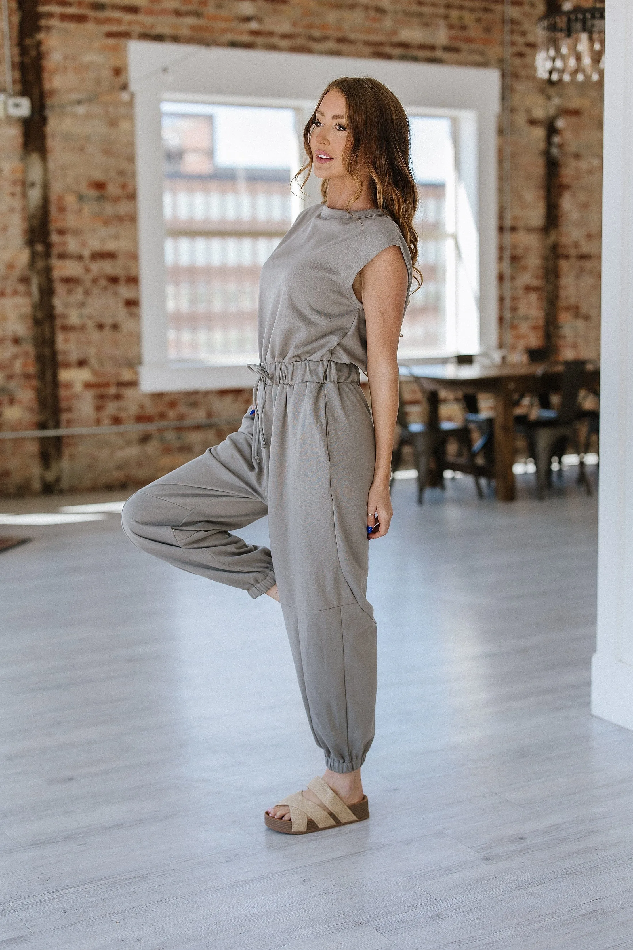 Rogelio Cap Sleeve Jogger Jumpsuit | S-XL