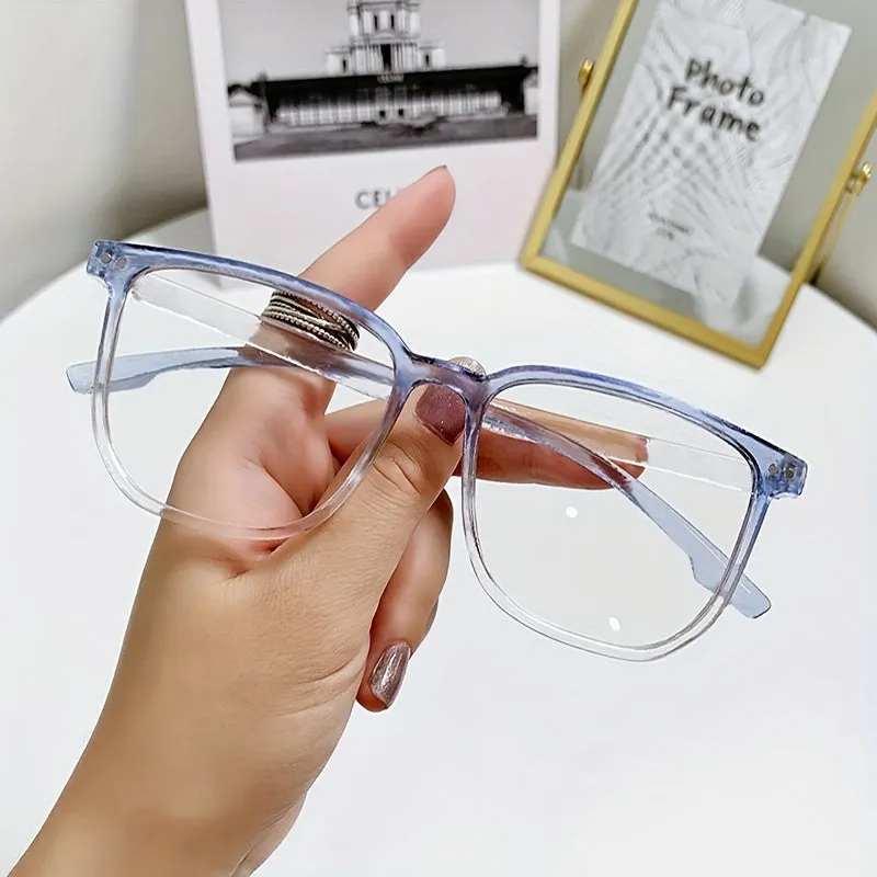 Stylish Unisex Blue Light Blocking Eyeglasses for Casual Gaming