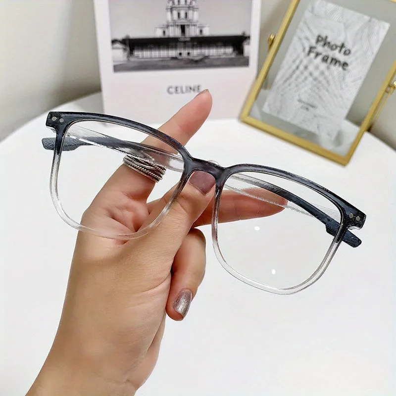 Stylish Unisex Blue Light Blocking Eyeglasses for Casual Gaming