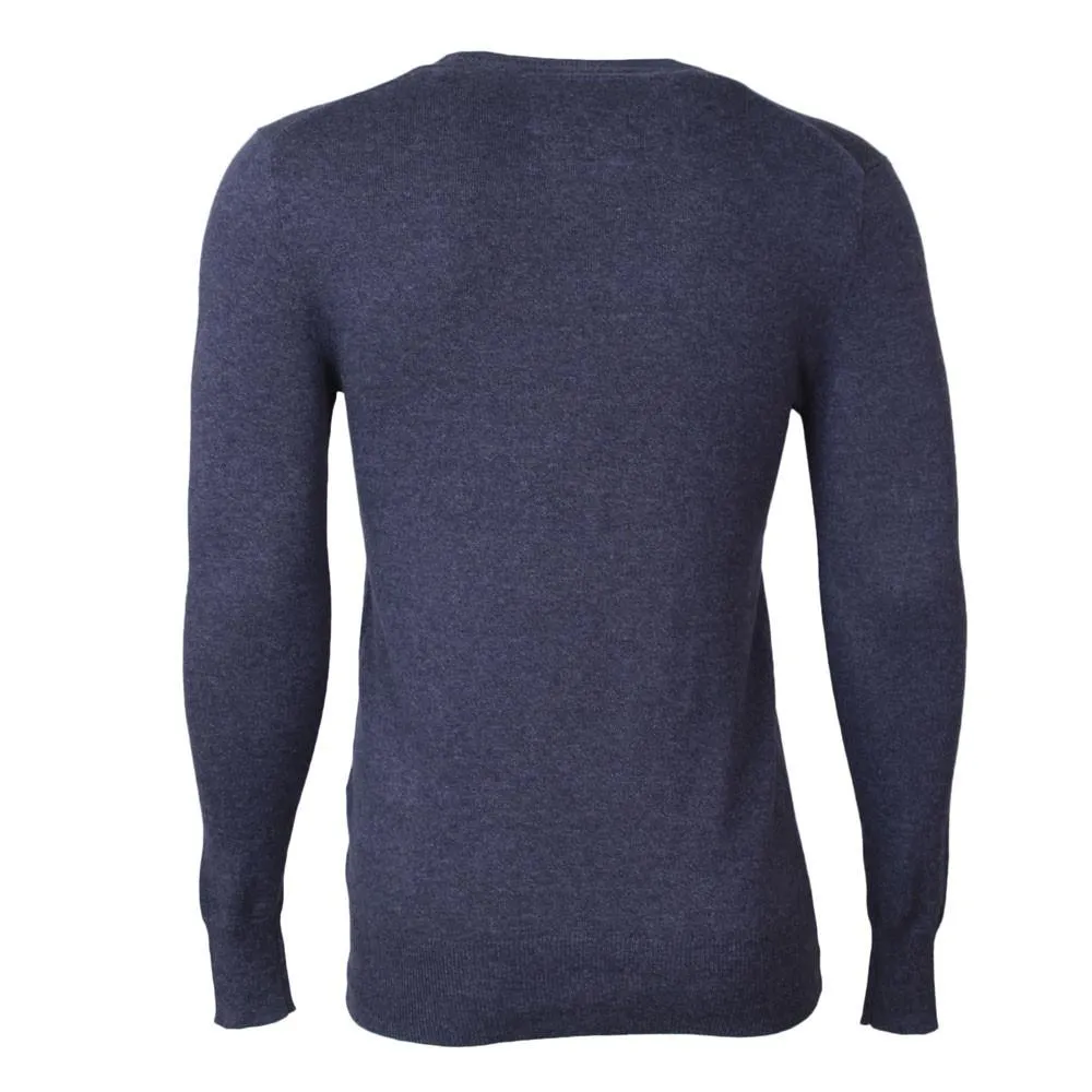 Superdry Orange Label Crew Neck Jumper - Dull Navy