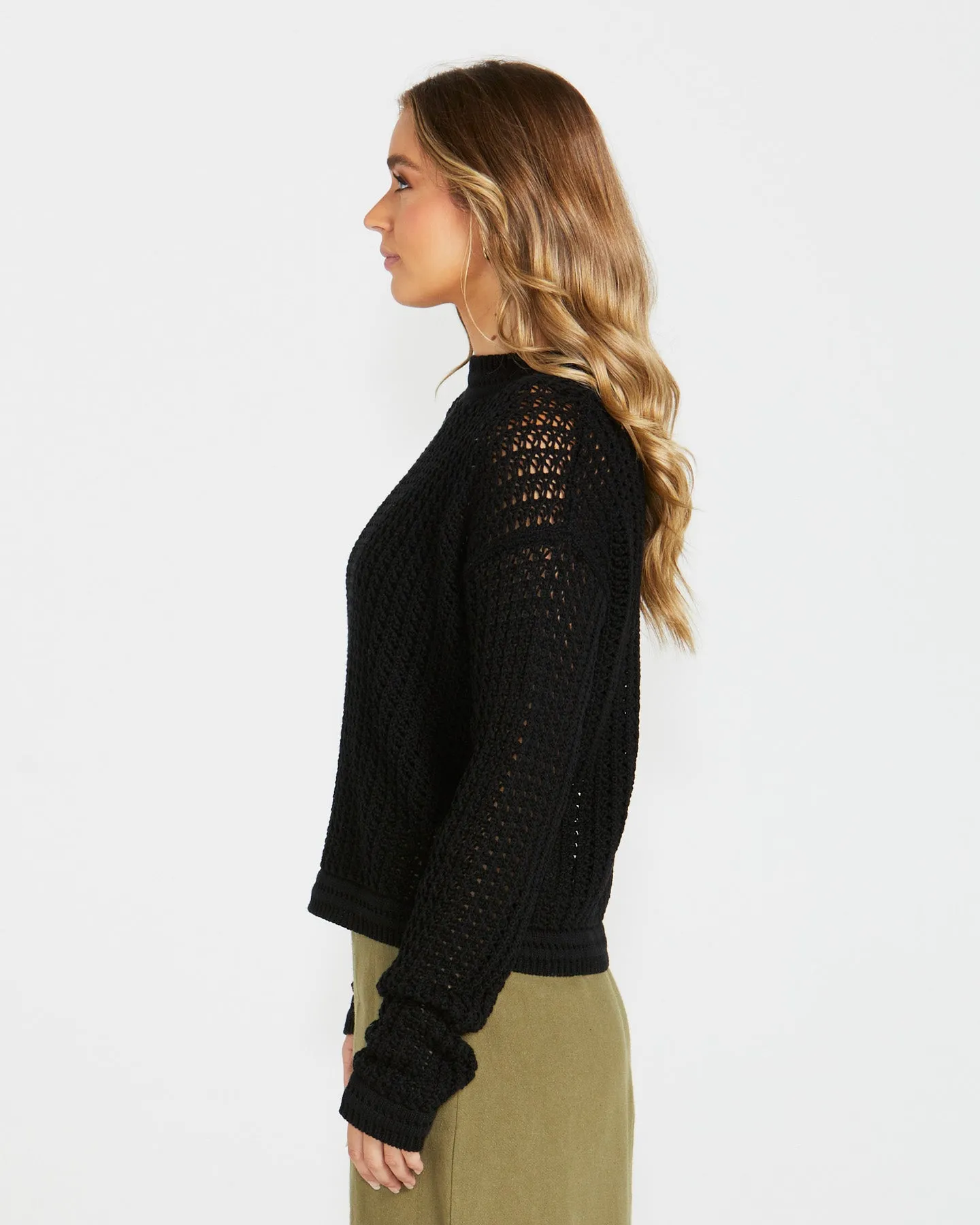 TALULLAH KNIT - Black