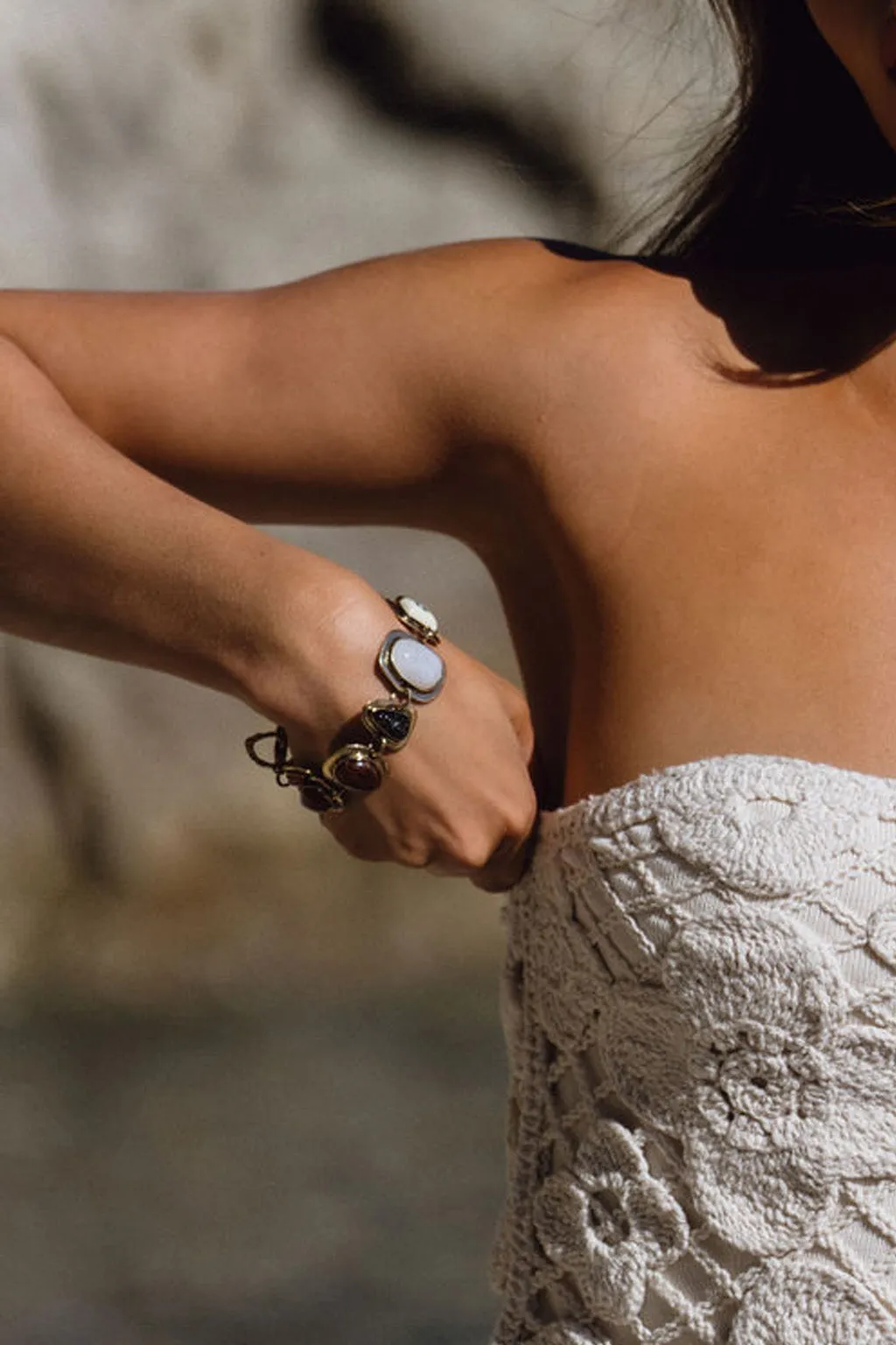 Tartine Multicolor Stone Bracelet