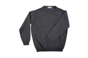 Totò Cashmere Jumper - Dark Grey